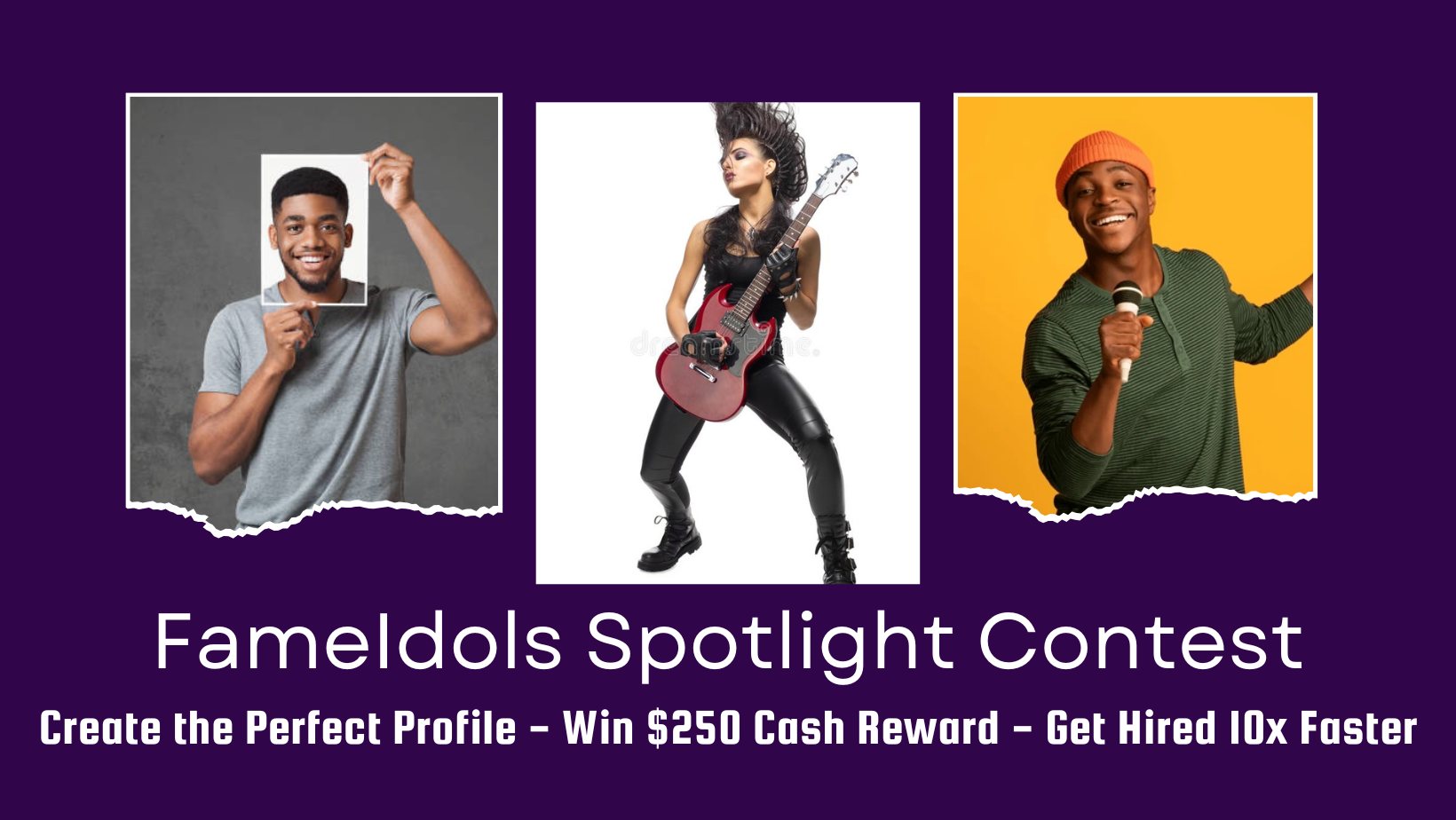 Join the FameIdols SPOTLIGHT contest