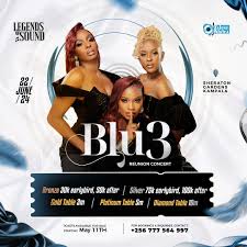 Blu 3 Reunion Concert Ticket Prices Release