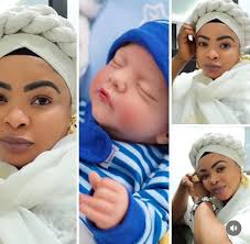 Nollywood Actress Dayo Amusa Celebrates Arrival of First Child