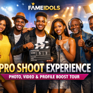 Fameidols Pro Shoot Experience – Photo, Video & Profile Boost Tour
