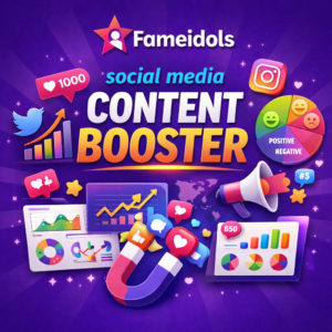 Social Media Content Booster – Starter Plan for 1000 Brand Mentions