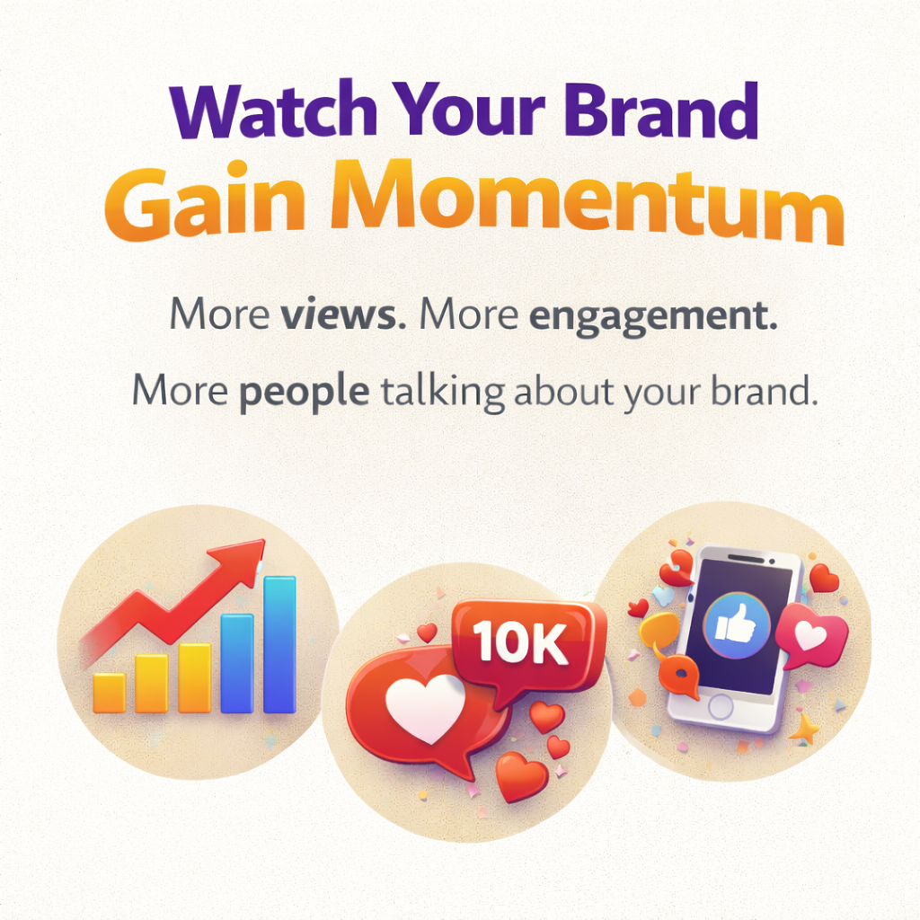 Watch your brand gain momentum