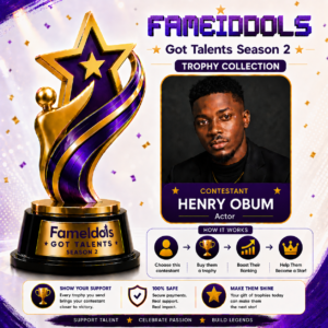 Trophy Collection for Henry Obum