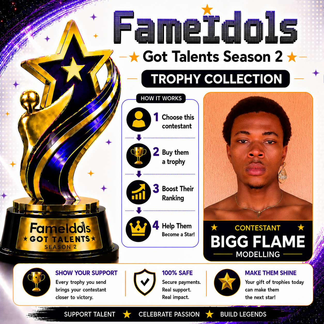Trophy Collection for Bigg Flame