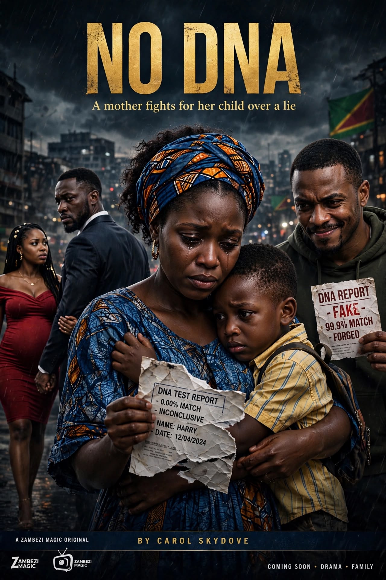 original zambian film;NO DNA-seeking producer/director