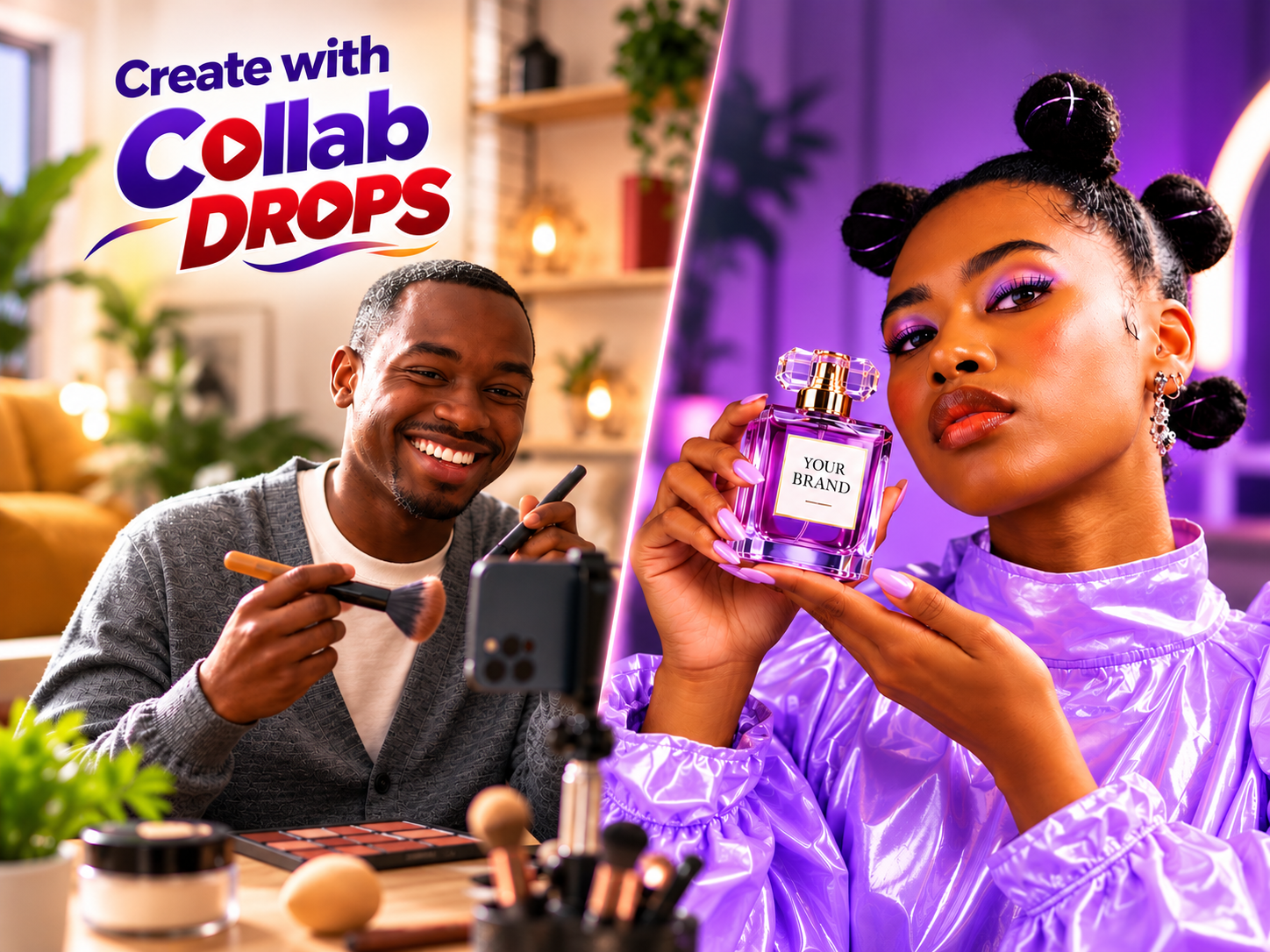 With Collab Drops: